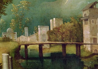 Urban landscape (detail) by Giorgione da Castelfranco